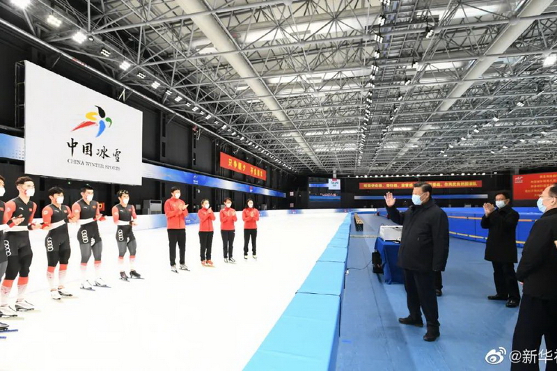 习近平在北京考察冬奥会、冬残奥会筹办备赛工作15.jpg