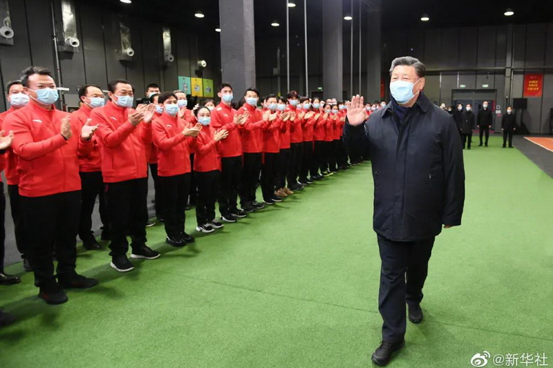 习近平在北京考察冬奥会、冬残奥会筹办备赛工作16.jpg