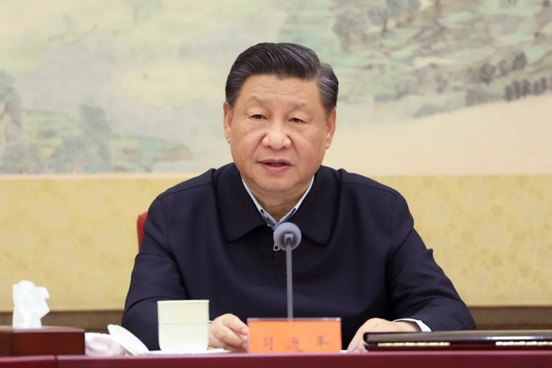 12月27日至28日，中共中央政治局召开党史学习教育专题民主生活会，中共中央总书记习近平主持会议并发表重要讲话。新华社记者 鞠鹏 摄.webp.jpg