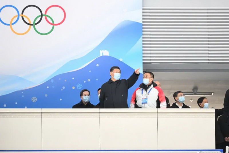 习近平在北京考察冬奥会、冬残奥会筹办备赛工作1.jpg