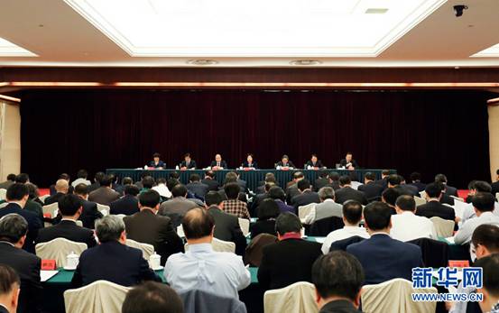 中共中央政治局委员、中央统战部部长孙春兰出席第一次全体会议并讲话。 新华社记者丁林 摄.jpg 中共中央政治局委员、中央统战部部长孙春兰出席第一次全体会议并讲话。 新华社记者丁林 摄.jpg