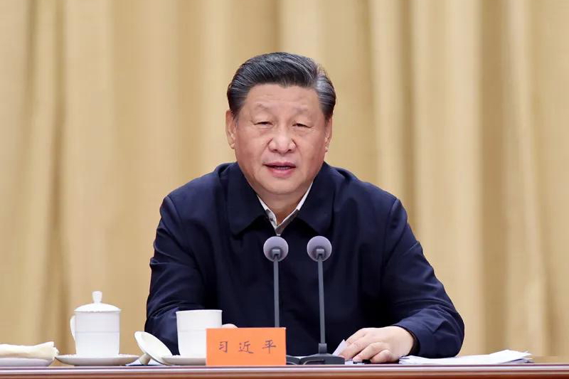 1月11日，省部级主要领导干部学习贯彻党的十九届六中全会精神专题研讨班在中央党校（国家行政学院）开班。中共中央总书记、国家主席、中央军委主席习近平在开班式上发表重要讲话。新华社记者 王晔 摄.jpg