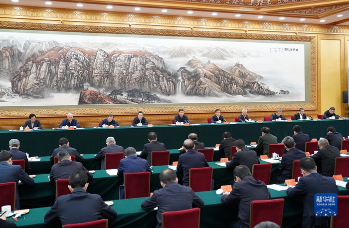 11月19日，中共中央总书记、国家主席、中央军委主席习近平在北京出席第三次“一带一路”建设座谈会并发表重要讲话。新华社记者 申宏 摄.jpg