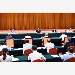 王沪宁出席建设强大国内市场调研协商座谈会